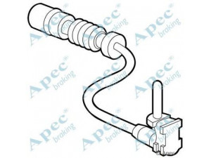 APEC braking WIR5100 susidėvėjimo indikatorius, stabdžių trinkelė 
 Stabdžių sistema -> Susidėvėjimo indikatorius, stabdžių trinkelės
5099878AA, 1265402017, 1405401217
