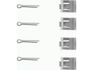 MINTEX MBA959 priedų komplektas, diskinių stabdžių trinkelės 
 Stabdžių sistema -> Diskinis stabdys -> Stabdžių dalys/priedai