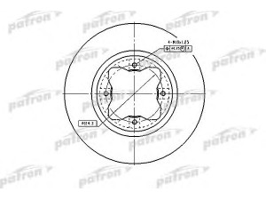 PATRON PBD2024 stabdžių diskas 
 Stabdžių sistema -> Diskinis stabdys -> Stabdžių diskas
45251SM4000, 45251SM4010, 45251SM4020