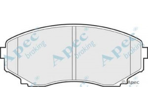 APEC braking PAD1509 stabdžių trinkelių rinkinys, diskinis stabdys 
 Techninės priežiūros dalys -> Papildomas remontas
LCY43323ZA, LCY43323ZB, LCY43323ZC