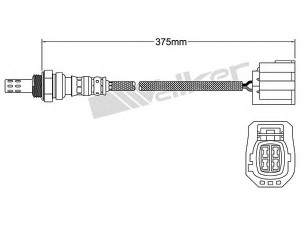 WALKER PRODUCTS 250-24795 lambda jutiklis 
 Išmetimo sistema -> Lambda jutiklis
L34B 18 861A, L34B18861B, LFBM18861
