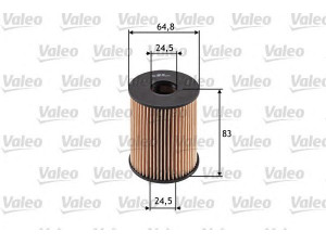 VALEO 586516 alyvos filtras 
 Techninės priežiūros dalys -> Techninės priežiūros intervalai
73500049, 73500049, 73500049, 1565248