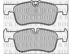 BORG & BECK BBP2346 stabdžių trinkelių rinkinys, diskinis stabdys 
 Techninės priežiūros dalys -> Papildomas remontas
34116850567, 34116858910