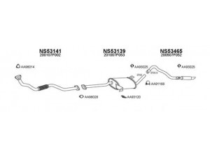 VENEPORTE 530168 išmetimo sistema 
 Išmetimo sistema -> Išmetimo sistema, visa