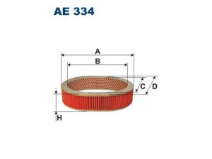 FILTRON AE334 oro filtras 
 Techninės priežiūros dalys -> Techninės priežiūros intervalai
285, IIM285, 5018337, 870X9601AEA
