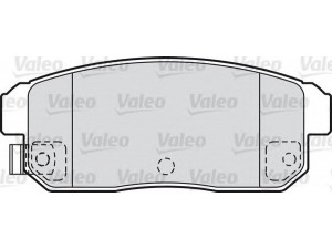 VALEO 598831 stabdžių trinkelių rinkinys, diskinis stabdys 
 Techninės priežiūros dalys -> Papildomas remontas
F1YA-26-48Z, F1YA2648Z, 55800-60J10