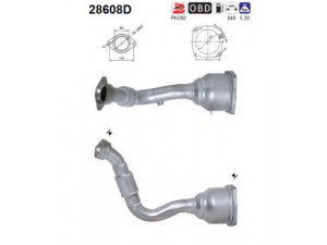 AS 28608D katalizatoriaus keitiklis 
 Išmetimo sistema -> Katalizatoriaus keitiklis
1493804080, 1731X8, 1493804080