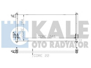 KALE OTO RADYATÖR 299800 kondensatorius, oro kondicionierius 
 Oro kondicionavimas -> Kondensatorius
2T1H-19710-AB, 2T1H-19710-AC, 2T1H19710AB