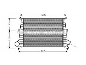AVA QUALITY COOLING SB4047 tarpinis suslėgto oro aušintuvas, kompresorius 
 Variklis -> Oro tiekimas -> Įkrovos agregatas (turbo/superįkrova) -> Tarpinis suslėgto oro aušintuvas
4576039, 47004047, 4726568