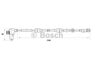 BOSCH 0 265 006 200 jutiklis, rato greitis 
 Elektros įranga -> Jutikliai
4545 32, 4545 45, 96 165 516, 96 181 977