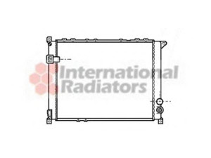 VAN WEZEL 43002136 radiatorius, variklio aušinimas 
 Aušinimo sistema -> Radiatorius/alyvos aušintuvas -> Radiatorius/dalys
7701035719