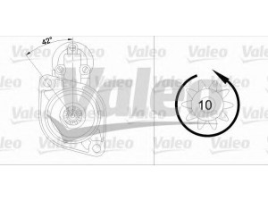 VALEO 455939 starteris 
 Elektros įranga -> Starterio sistema -> Starteris
02A911023B, 02A911023BX, 02A911023J