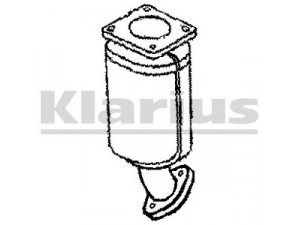 KLARIUS 321601 katalizatoriaus keitiklis 
 Išmetimo sistema -> Katalizatoriaus keitiklis
1413083E10