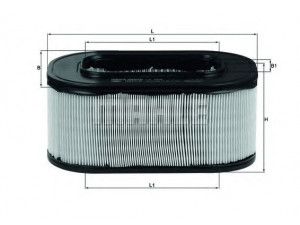 KNECHT LX 558 oro filtras 
 Filtrai -> Oro filtras
6030940202, 6030940204