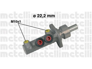 METELLI 05-0482 pagrindinis cilindras, stabdžiai 
 Stabdžių sistema -> Pagrindinis stabdžių cilindras
6K2 698 019, 6K2 698 019