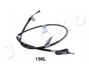 JAPKO 131156L trosas, stovėjimo stabdys 
 Stabdžių sistema -> Valdymo svirtys/trosai
365318H300