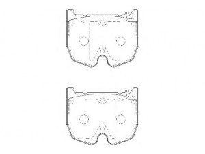 WAGNER WBP23541A stabdžių trinkelių rinkinys, diskinis stabdys 
 Techninės priežiūros dalys -> Papildomas remontas
0034205320, 0034207120, 0044204520