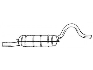 AKS DASIS SG12420 vidurinis duslintuvas