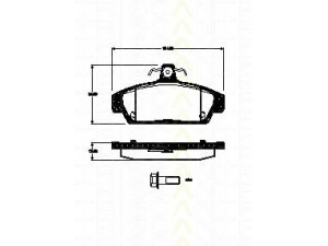 TRISCAN 8110 17023 stabdžių trinkelių rinkinys, diskinis stabdys 
 Techninės priežiūros dalys -> Papildomas remontas
GBP90337, SEM100020, GBP90318, GBP90318AF