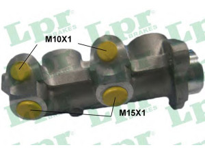 LPR 1837 pagrindinis cilindras, stabdžiai 
 Stabdžių sistema -> Pagrindinis stabdžių cilindras
558195, 3488711