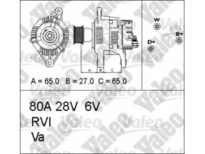 VALEO 437325 kintamosios srovės generatorius
5010480227