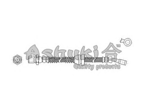 ASHUKI 1110-0190 stabdžių žarnelė 
 Stabdžių sistema -> Stabdžių žarnelės
96222050, 96335933, 69-0W-W09/ASHIKA