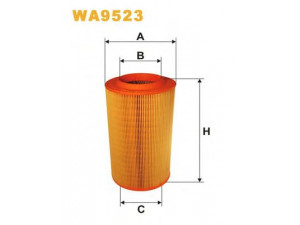 WIX FILTERS WA9523 oro filtras 
 Techninės priežiūros dalys -> Techninės priežiūros intervalai
1444QV, 1444SQ, 16 111 582 80, 1606402680