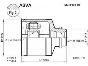ASVA MZ-IPMT-03 jungčių komplektas, kardaninis velenas 
 Ratų pavara -> Sujungimai/komplektas
G568-22-520, G570-22-520, G570-22-520A