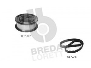 BREDA  LORETT KCD0267 paskirstymo diržo komplektas 
 Techninės priežiūros dalys -> Papildomas remontas