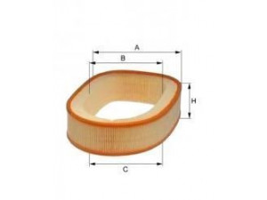 UNIFLUX FILTERS XA695 oro filtras 
 Techninės priežiūros dalys -> Techninės priežiūros intervalai
5022 744, 890 X 9601 EA, 002 094 87 04