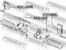 FEBEST 0121-J200R skersinės vairo trauklės galas 
 Vairavimas -> Vairo mechanizmo sujungimai
45046-B9320, 45046-B9320
