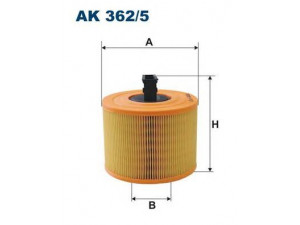 FILTRON AK362/5 oro filtras 
 Techninės priežiūros dalys -> Techninės priežiūros intervalai
13717536006