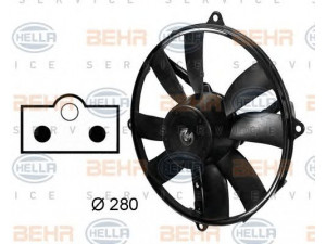 HELLA 8EW 009 158-751 pūtiklis, oro kondicionierius 
 Oro kondicionavimas -> Kondensatorius
001 500 12 93, A 001 500 12 93