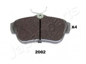 JAPANPARTS PP-2002AF stabdžių trinkelių rinkinys, diskinis stabdys 
 Techninės priežiūros dalys -> Papildomas remontas
77364513