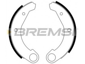 BREMSI GF0092 stabdžių trinkelių komplektas 
 Techninės priežiūros dalys -> Papildomas remontas
95618234, 95663080, AM451018A, AM45118A