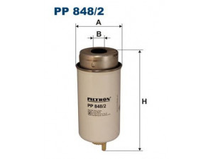 FILTRON PP848/2 kuro filtras 
 Techninės priežiūros dalys -> Papildomas remontas
1709059, 1712 933, 1712934, 2C11-9176-AB