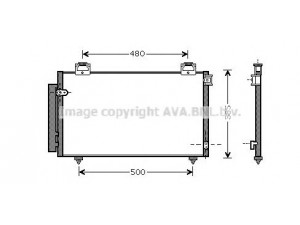 AVA QUALITY COOLING TO5408 kondensatorius, oro kondicionierius
