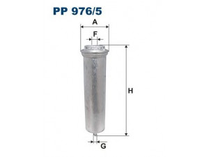 FILTRON PP976/5 kuro filtras 
 Degalų tiekimo sistema -> Kuro filtras/korpusas
13 32 7 788 700, 13 32 7 793 672