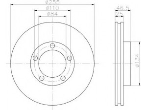 HELLA 8DD 355 105-181 stabdžių diskas 
 Stabdžių sistema -> Diskinis stabdys -> Stabdžių diskas
J4351235180, J4351235180, J4351235180