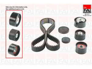 FAI AutoParts TBK352 paskirstymo diržo komplektas 
 Techninės priežiūros dalys -> Papildomas remontas
7701472292, 7701473053, 7701476674