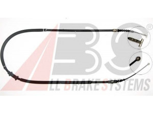 A.B.S. K10057 trosas, stovėjimo stabdys 
 Stabdžių sistema -> Valdymo svirtys/trosai
46401730, 46456849, 60806307, 60806311