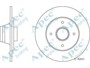 APEC braking DSK251 stabdžių diskas 
 Dviratė transporto priemonės -> Stabdžių sistema -> Stabdžių diskai / priedai
7700805006, 7701204302, 7701208054
