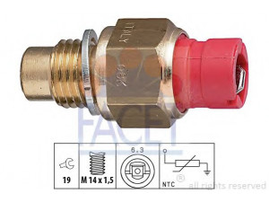 FACET 7.3267 siuntimo blokas, alyvos temperatūra 
 Aušinimo sistema -> Siuntimo blokas, aušinimo skysčio temperatūra
104.9195.050, 9195.050, 530 438