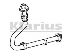 KLARIUS TY348B išleidimo kolektorius 
 Išmetimo sistema -> Išmetimo vamzdžiai
1740154110