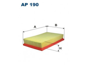 FILTRON AP190 oro filtras 
 Filtrai -> Oro filtras
4702969, 1378083E00, 1378083E00000