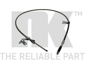 NK 9045179 trosas, stovėjimo stabdys 
 Stabdžių sistema -> Valdymo svirtys/trosai
4643012400