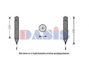 AKS DASIS 800285N džiovintuvas, oro kondicionierius 
 Oro kondicionavimas -> Džiovintuvas
64506917489, 6917489