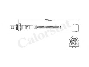 CALORSTAT by Vernet LS130031 lambda jutiklis 
 Variklis -> Variklio elektra
6196227, 89GB9F472BA