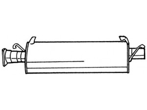 AKS DASIS SG32404 vidurinis duslintuvas