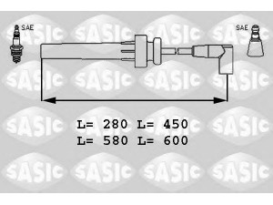 SASIC 9286014 uždegimo laido komplektas